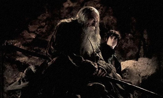 Gandolf & Frodo